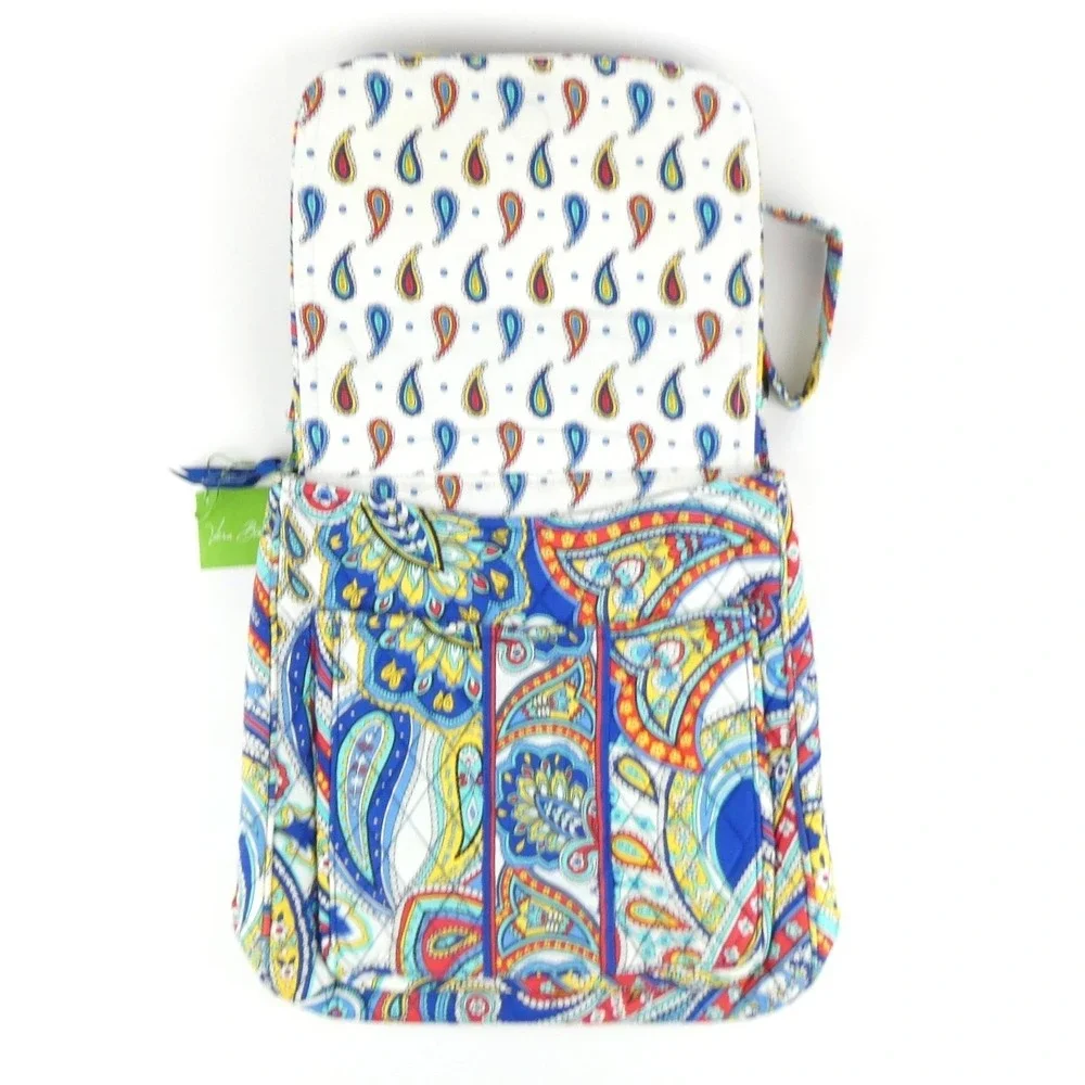 Vera Bradley Marina Paisley Mailbag Hipster NWT